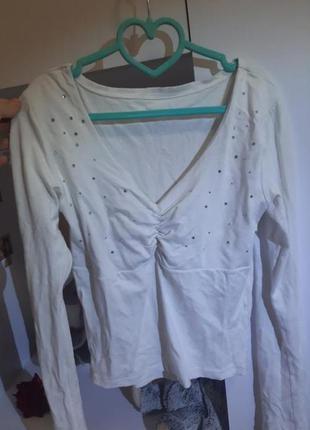 🌹ошатна біла кофта біла база святкова светер светр світер свитр базовий світр сведр гольф блуза блузка світшот реглан водолазка толстовка светр