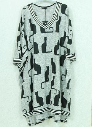 Стильное платье больших размеров турция