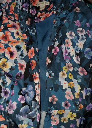Платье - рубашка цветочный принт monsoon8 фото