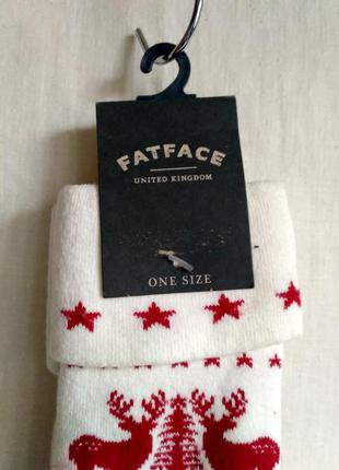 Шкарпетки махрові вовняні нові fatface2 фото