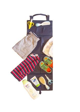 Підвісний органайзер для шафки до дитячого садочку e002-siniy (синій)