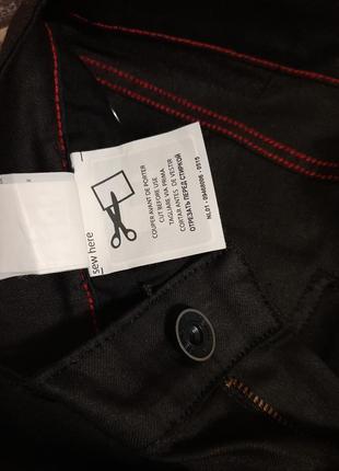 Стильні джинси чорного кольору celіo. w30/l32. slim fit.9 фото