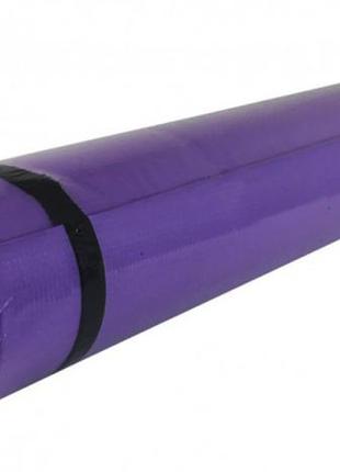 Йогамат килимок для фітнесу метр+ фіолетовий 175 х 60 (з 36547-1)