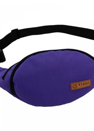 Поясна сумка tiger lx violet фіолетова