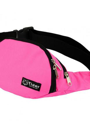 Поясная сумка tiger lx pink розовая2 фото
