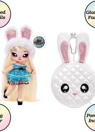 На на на лялька еліс хопс, кролик блондинка na! na! na! glam alice hops blonde оригінал від mga entertainment2 фото