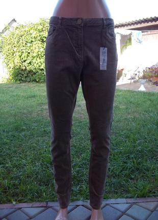 ( 48 р талия - 90см ) george стрейчевые вельветовые штаны скинни  оригинал