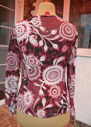 (46р) s.oliver легкая блузка рубашка кофта свитер туника новая3 фото
