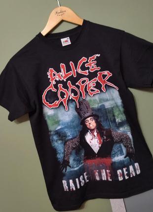 Футболка alice cooper raise thy dead