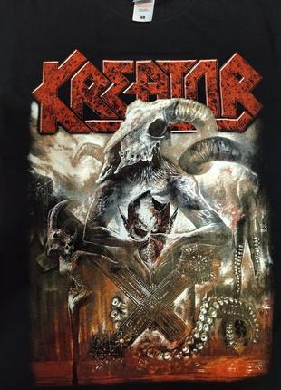 Футболка  kreator - gods of violence heavy metal thrash4 фото