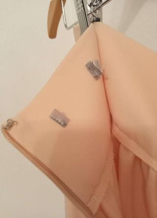 Роскошная неопреновая юбка солнце-клеш миди с бантом и поясом asos6 фото