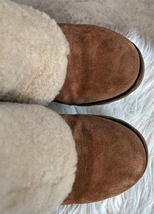 Женские зимние теплые ботинки сапоги угги ugg maylin suede оригинал10 фото