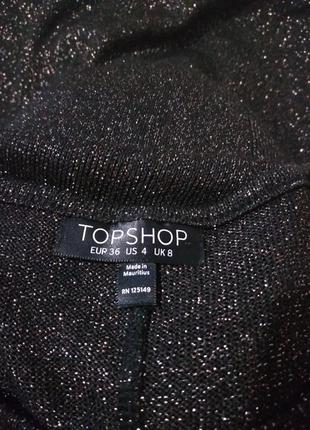 Topshop футболка чёрная оверсайз7 фото