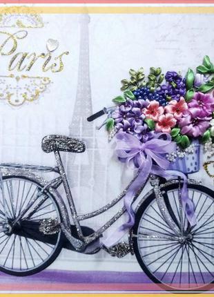 Картина лентами "в париж!!"