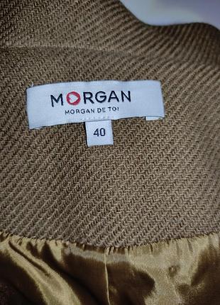 Шерстяное пальто morgan de toi9 фото