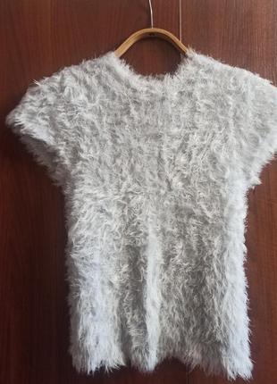 Жіночий пуловер з коротким рукавом б/у . ssx.3 фото