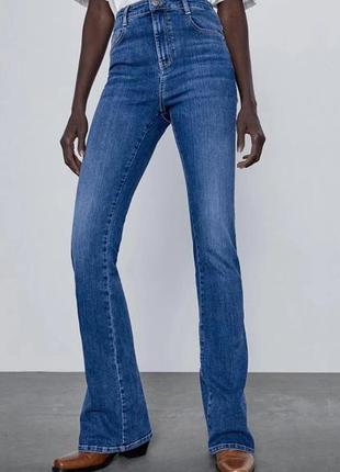 Джинсы клеш zara2 фото