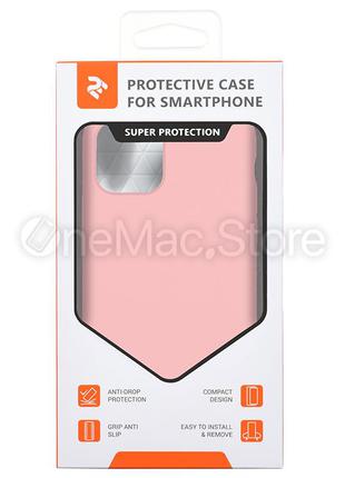 Чохол 2е liquid silicone для iphone 11 (pink)