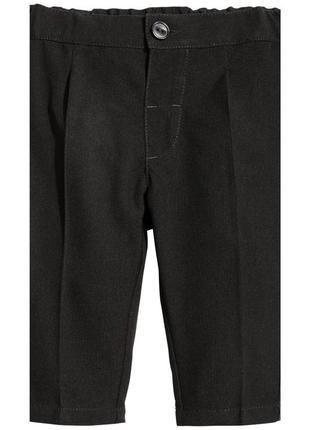 Штани для хлопчика h&m 0424878001 74 см чорний 57020