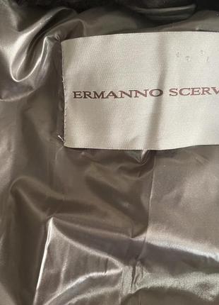 Ermanno scervino пуховик стального цвета. оригинал8 фото