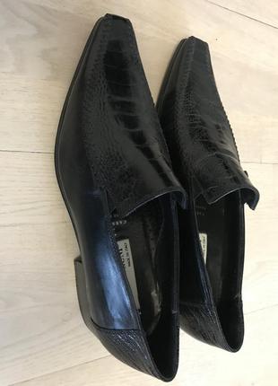 Туфлі mario bruni. італія. розмір 405 фото