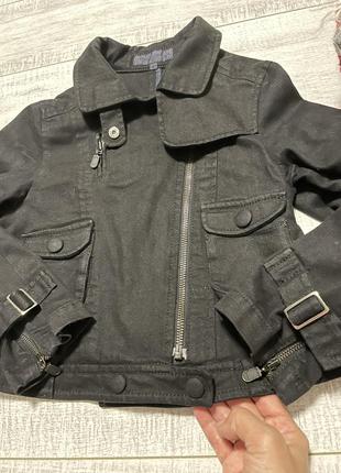 Джинсовая куртка размер 116-1225 фото