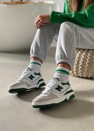 Кроссовки женские нью баланс new balance 550 green