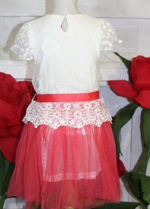 Нарядное платье для девочки3 фото