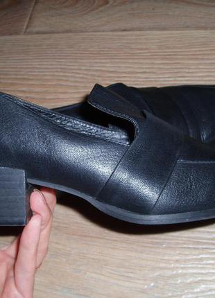 Стильні туфлі next (португалія) 38 р. натуральна шкіра (24.5 устілка)