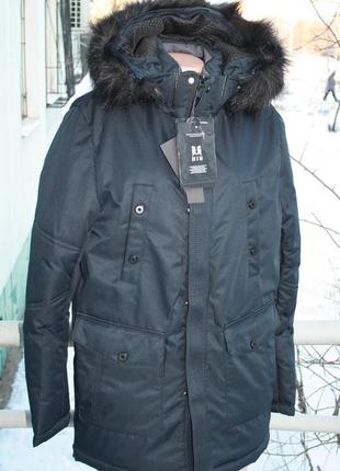 Мужская зимняя удлиненная куртка m, l  (44 - 46 - 48)4 фото