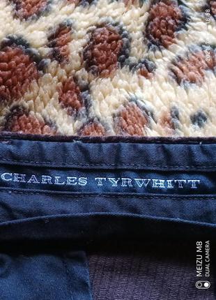 (637) теплые вельветовые мужские брюки charles tyrwhitt /размер 40/348 фото