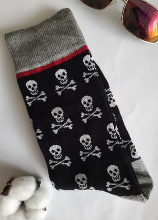 Шкарпетки чоловічі високі кольорові з принтом набір з 3 пар в подарунковій упаковці туреччина4 фото