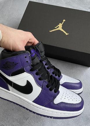 Кроссовки женские найк nike air jordan retro 1