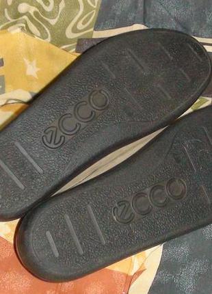 Ecco- шкіряні кросівки. р- 41.(26см). 5