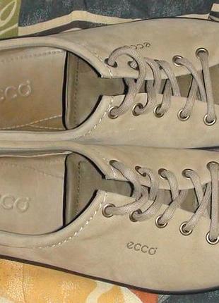 Ecco- шкіряні кросівки. р- 41.(26см). 3