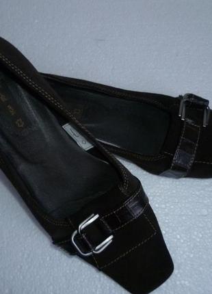 Туфлі натуральний нубук