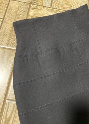 Роскошная шерстяная,бандажная юбка zara испания5 фото