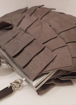 Изумительная сумка ридикюль boden англия текстиль вискоза5 фото