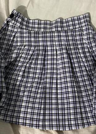 Теннисная юбка в клетку bershka — цена 450 грн в каталоге Мини юбки ✓  Купить женские вещи по доступной цене на Шафе | Украина #85487006