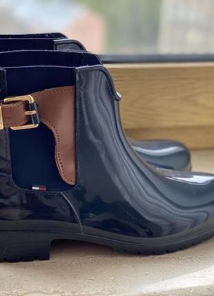 Резиновые сапоги ботинки бренд   tommy hilfiger