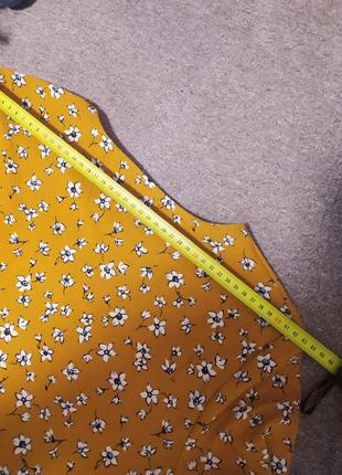 Стильне яскраве вільне плаття в квіти від mango9 фото