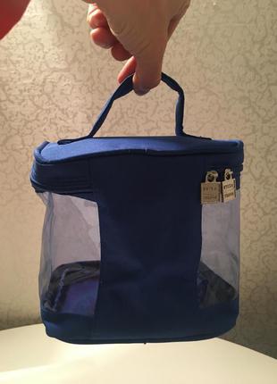 Прозрачная косметичка nivea 14*15*11