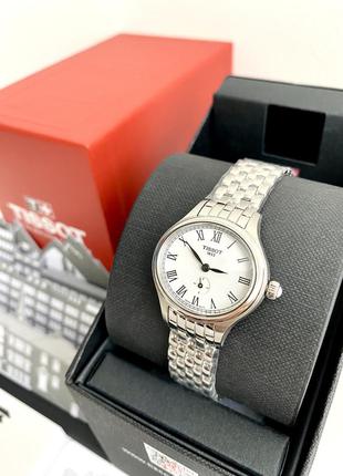 Tissot bella ora piccola жіночий швейцарський брендовий годинник тісо оригінал на подарунок дружині на подарунок дівчині