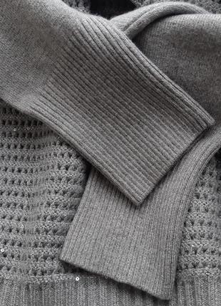 Свитер нарядный свитер с пайетками10 фото
