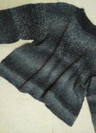 Свитер из буклированной нити оверсайз