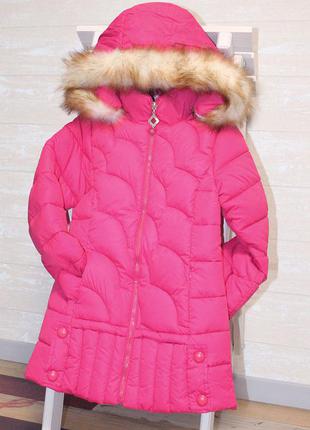 Детская красивая зимняя куртка на девочку3 фото