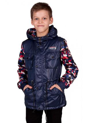 Модна дитяча вітровка на хлопчика підлітковий "стиль"
