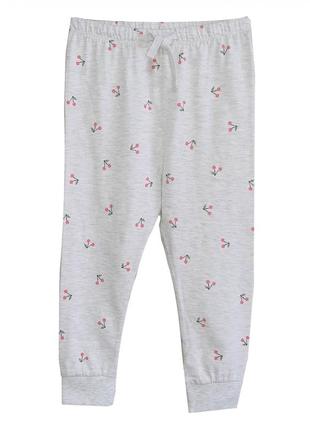 Спортивные штаны для девочки h&m 0834919002 92 см серый 64296