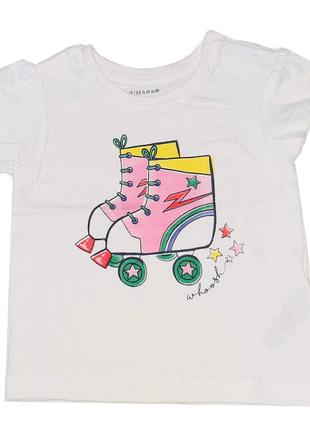 Футболка для девочки primark bdo60334 68 см  белый 60334