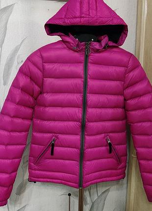 Яркая теплая куртка пуховик от protest\девочке-подростку\р.164-170см 3